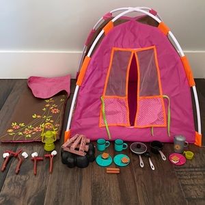 Our Generation 18” doll camping tent